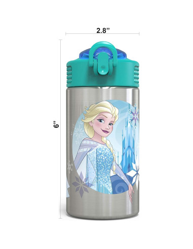 Botella de Agua Acero Inoxidable Zak 15.5 oz Frozen