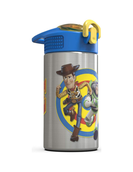 Botella de Agua Zak Designs Toy Story 4 450 ml con Popote