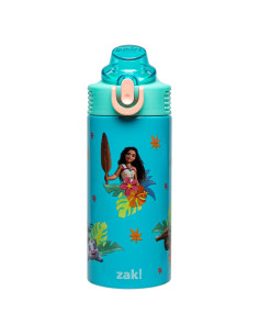 Botella de Agua Infantil Zak Designs Moana 414ml Acero Inoxidable