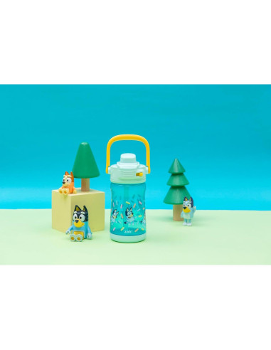 Botella de Agua Bluey Zak Designs 355ml a Prueba de Fugas