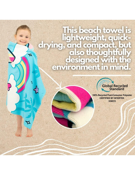 Toalla de Playa Franco Hello Kitty 100% Reciclada 147x71 cm