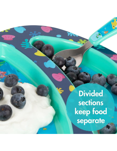 Vajilla Baby Shark The First Years 4 Piezas Azul Vajilla Baby Shark The First Years 4 Piezas Azul