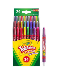 Crayola Crayones Twistables 24ct Multicolor para Niños 2