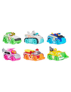 Vehículos de Rescate PAW Patrol Spin Master 6 Autos Metal
