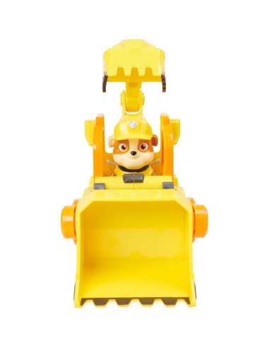 Camión Bulldozer Rubble & Crew con Figura de Acción