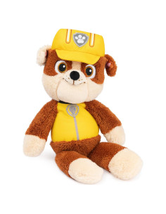 Peluches GUND PAW Patrol Rubble 33 cm Amarillo/Marrón