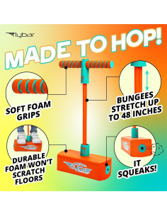 Pogo Stick Flybar Mi Primer Jumper Naranja para Niños 2