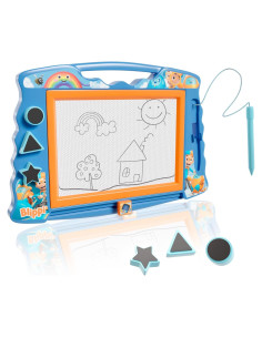 Dibujo Magnético Blippi con Lápiz y Sellos - Creativo