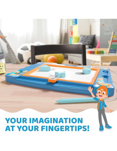 Dibujo Magnético Blippi con Lápiz y Sellos - Creativo 2