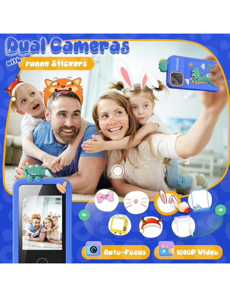 Juguete Teléfono Inteligente Luyiilo para Niños 3-9 Años