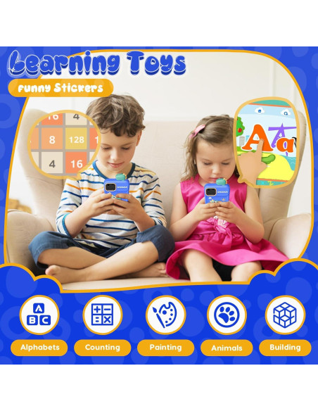 Juguete Teléfono Inteligente Luyiilo para Niños 3-9 Años