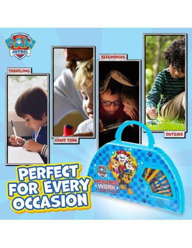 Set de Lápices de Colores Paw Patrol 1 Cuenta Azul