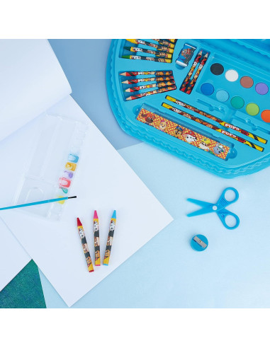 Set de Lápices de Colores Paw Patrol 1 Cuenta Azul