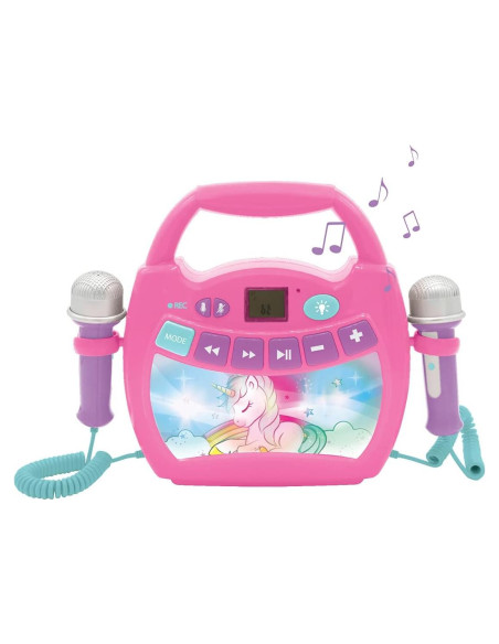 Reproductor Karaoke Infantil Lexibook MP320UNIZ Rosa