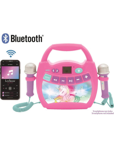 Reproductor Karaoke Infantil Lexibook MP320UNIZ Rosa