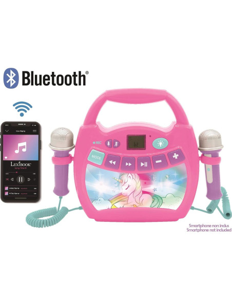 Reproductor Karaoke Infantil Lexibook MP320UNIZ Rosa