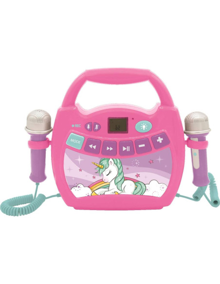Reproductor Karaoke Infantil Lexibook MP320UNIZ Rosa