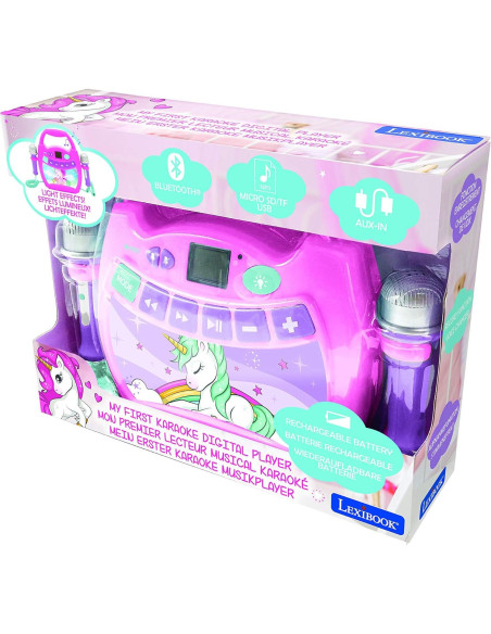 Reproductor Karaoke Infantil Lexibook MP320UNIZ Rosa