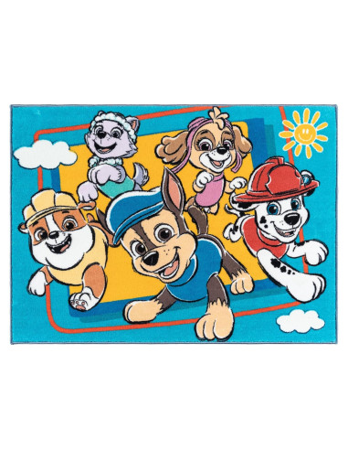 Alfombra Infantil Gertmenian Paw Patrol 101x163 cm Antideslizante