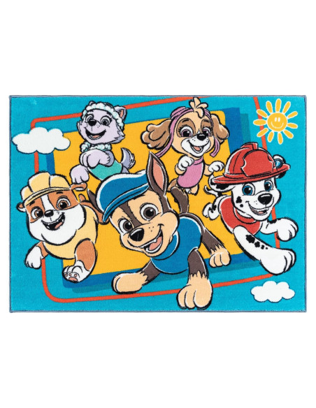 Alfombra Infantil Gertmenian Paw Patrol 101x163 cm Antideslizante Alfombra Infantil Gertmenian Paw Patrol 101x163 cm Antideslizante