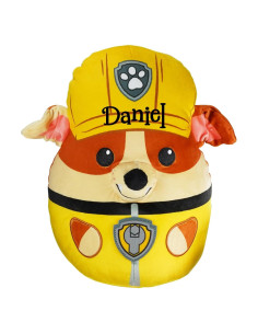 Peluche Rubble Squish Paw Patrol 27,94 cm suave