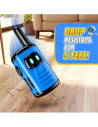 Walkie Talkies para Niños 3 Pack Comedyfun Robots
