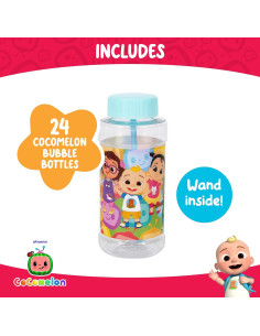 Juguete de Fiesta Burbujas CoComelon 24 Botellas 120 ml 2