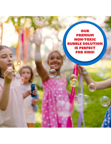 Burbujas de Mickey Mouse 24 Botellas 120 ml con Varitas