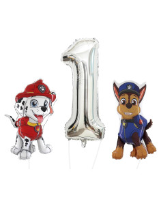 Paquete de globos Paw Patrol Toyland - Chase y Marshall