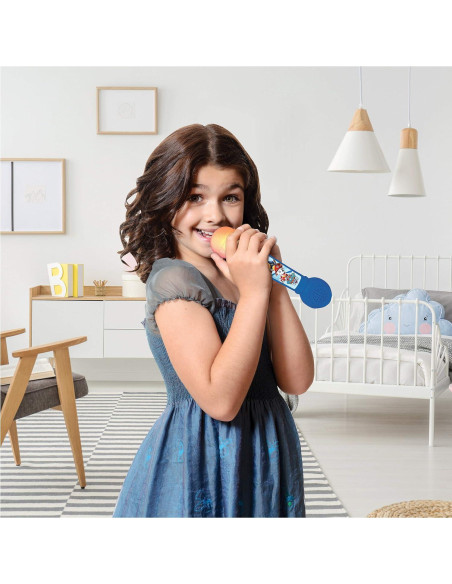 Micrófono Infantil Lexibook Patrulla Canina con Luz y Altavoz