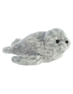 Peluche Foca de Puerto Aurora Mini Flopsie 20 cm Gris