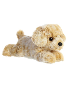 Peluche Aurora Mini Flopsie Rusty Retriever 20 cm Marrón