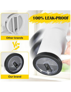 Tapa Giratoria a Prueba de Derrames FECBK para Taza Stanley 40 oz 2