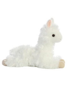 Peluche Alpaca Ansy Aurora Mini Flopsie 22 cm Blanco