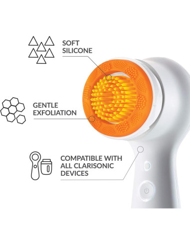 Cabezal Exfoliante Facial Sonic Clarisonic Naranja 5cm