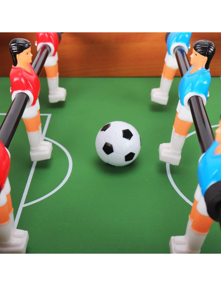 Mesa de Futbolín Mini WIN.MAX 52x31 cm para Niños y Adultos