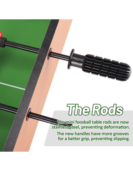 Mesa de Futbolín Mini WIN.MAX 52x31 cm para Niños y Adultos