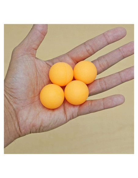 Bolas de Ping Pong Mini Naranja Fairly Odd Novelties 144 Pzas