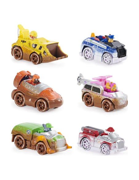 Vehículos PAW Patrol Spin Master Paquete Off-Road 6 Piezas