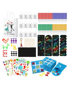 60 Piezas Actividades de Boda VercanMonth para Niños