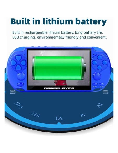 Consola de Videojuegos Portátil JXD 5.1" 7500 Juegos Retro