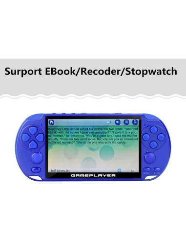 Consola de Videojuegos Portátil JXD 5.1" 7500 Juegos Retro