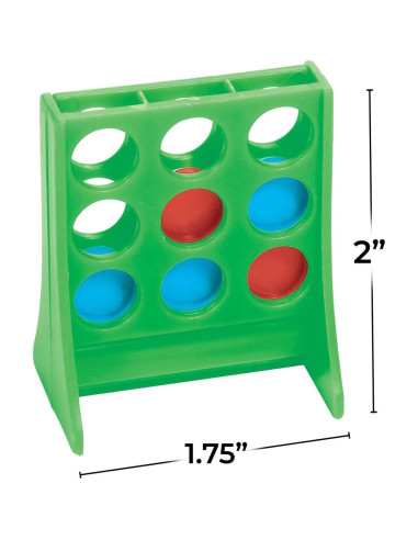 Juego Mini Tres en Raya Amscan - Paquete de 12 - Multicolor