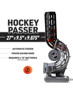 Máquina Pasadora de Pelotas de Hockey Franklin Sports - Entrenador One Timer 2