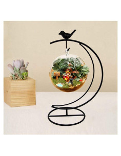 Soporte de Exhibición Archi para Maceta y Globo de Vidrio