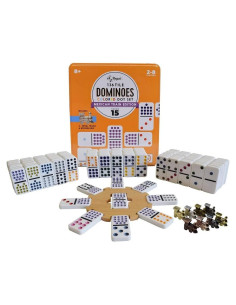 Juego de Dominó Mexicano Regal Games Doble 15 136 Fichas