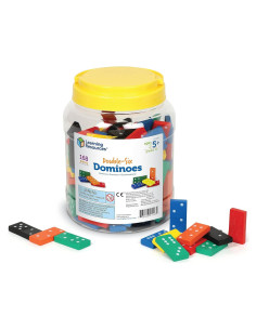 Dominó Doble Seis Learning Resources 168 Piezas Educativas