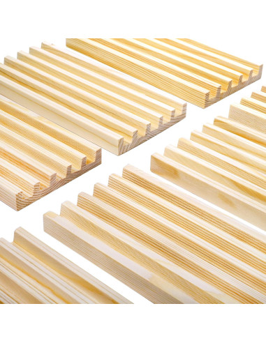 Juego de 8 Soportes de Dominó Noamus de Madera Premium