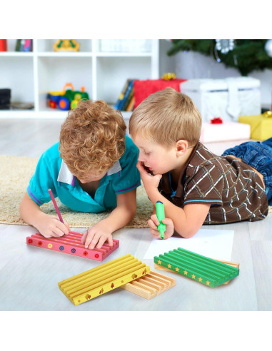 Juego de 8 Soportes de Dominó Noamus de Madera Premium