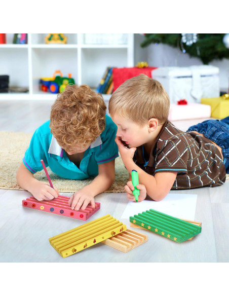 Juego de 8 Soportes de Dominó Noamus de Madera Premium